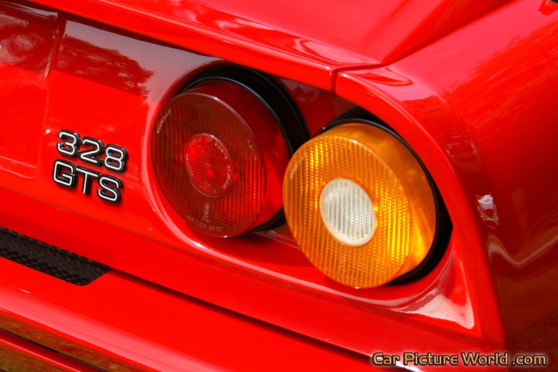 1988 Ferrari 328 GTS Tail Lights