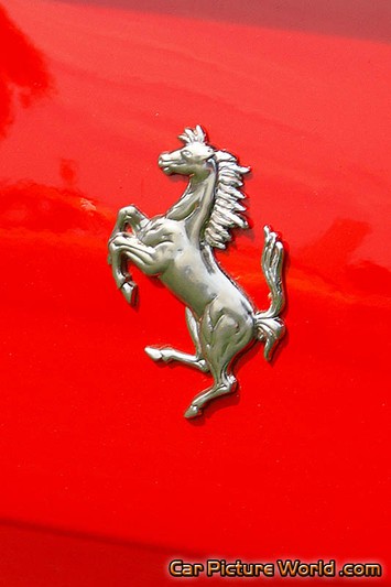 1989 328 GTS Rear Horse Emblem