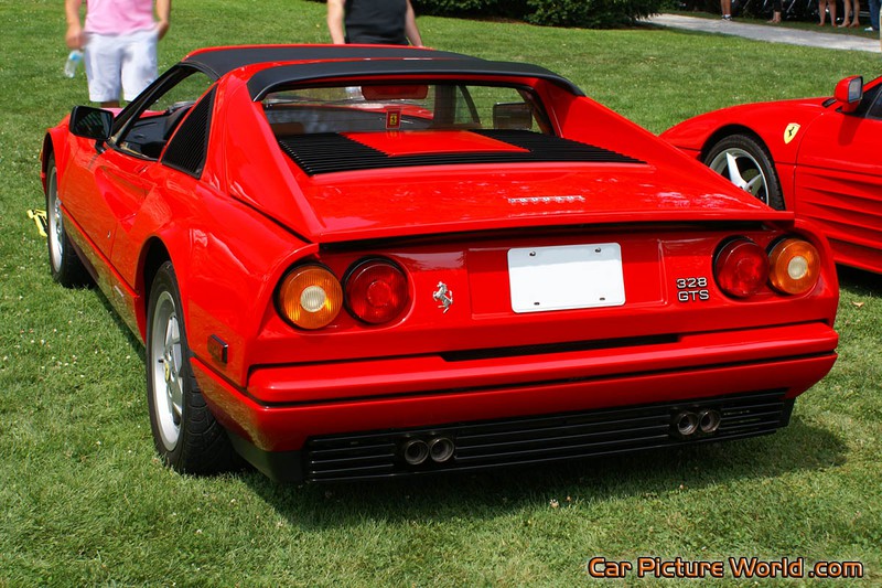 1989 328 GTS Rear Left