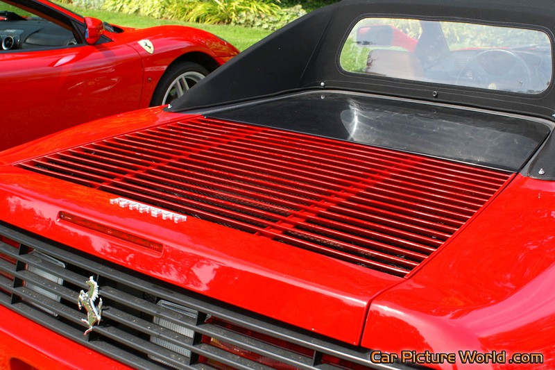 Ferrari 348 Spider Engine Cover
