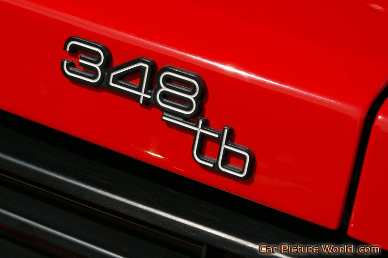 Ferrari 348 tb Rear Insignia
