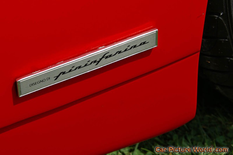 Ferrari 348 ts Pininfarina Badge