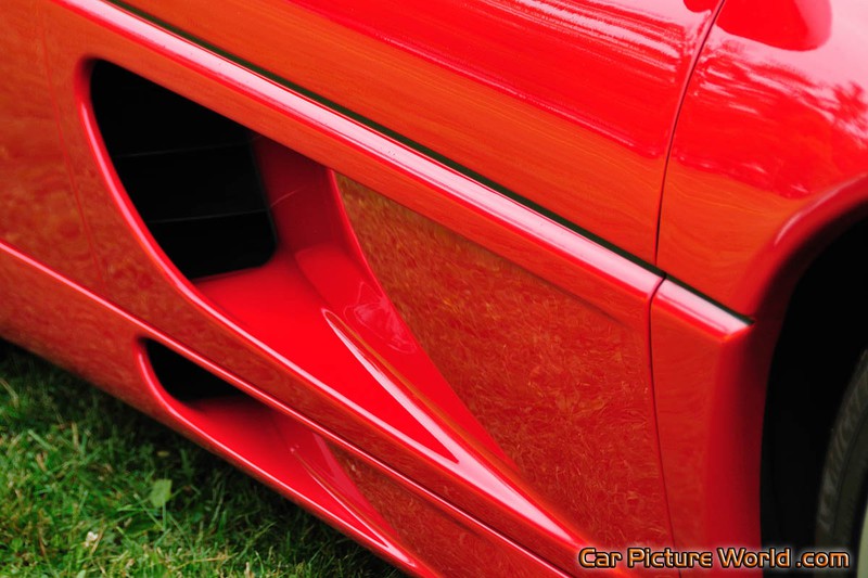 1997 Ferrari F355 Spider Side Air Intake