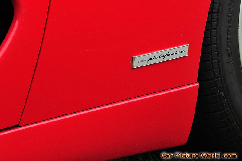 1998 355 Spider Pininfarina Badge
