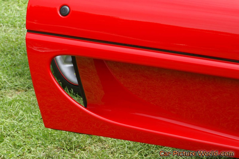 Red Ferrari 355 F1 Spider Door Scoop
