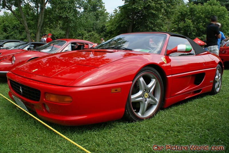 Red Ferrari 355 F1 Spider Front Left
