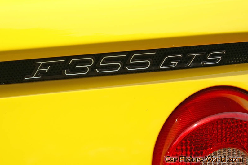 F355 GTS Rear Insignia