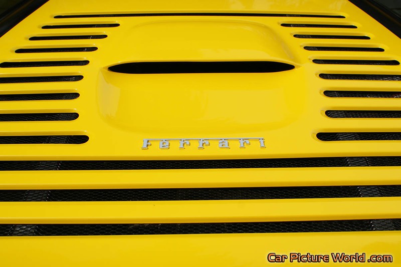 F355 GTS Rear Name Plate