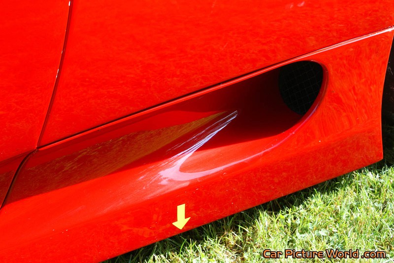 Ferrari 360 Challenge Stradale Sill Intake