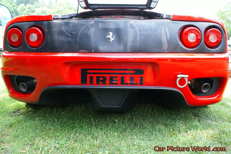 Ferrari Challenge Stradale Rear Panel