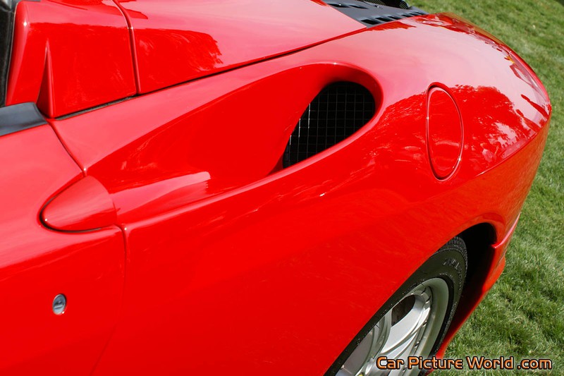 360 Spider F1 Rear Intake Scoop