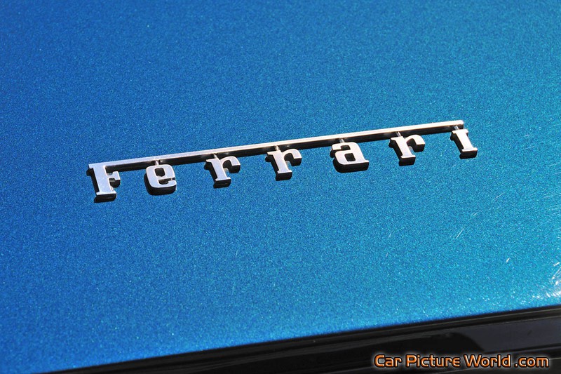 1968 365 GT 2+2 Rear Name Plate