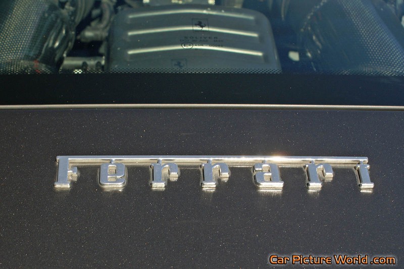 2006 F430 Spider Rear Insignia