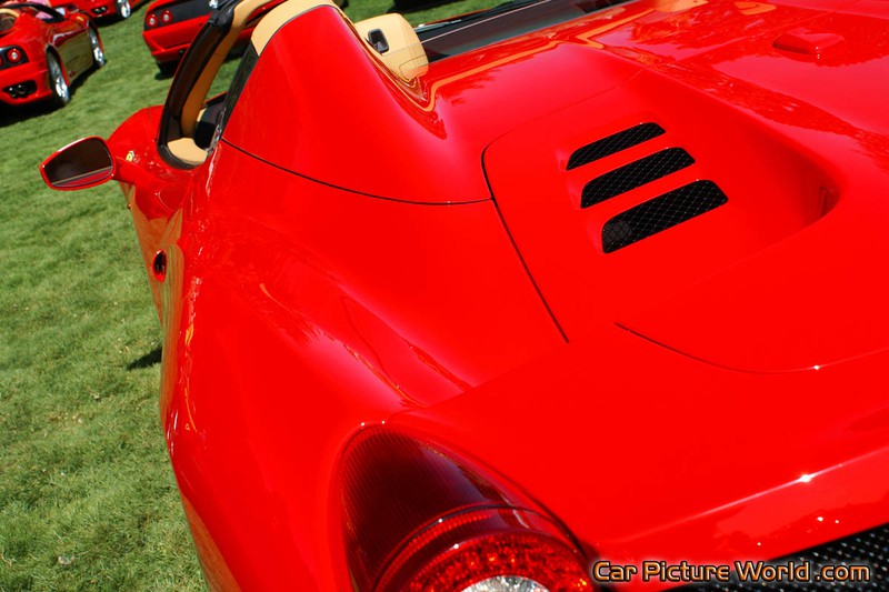 2007 Ferrari 430 Spider Rear Angle
