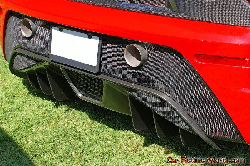 2008 430 Scuderia Rear Air Diffuser