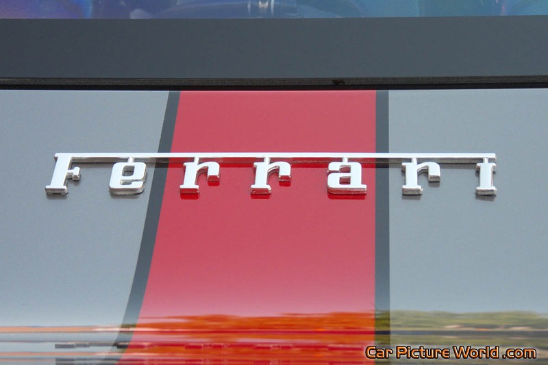 2008 Ferrari 430 Scuderia Rear Logo
