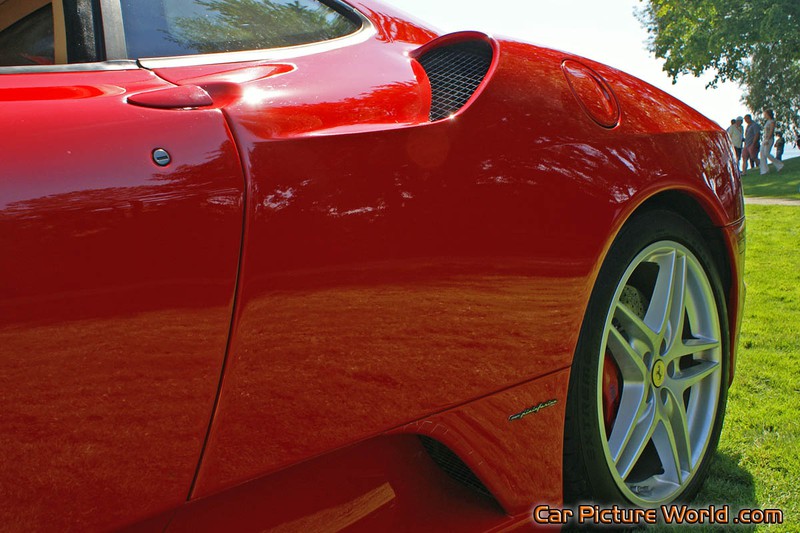 F430 F1 Rear Intake Scoop