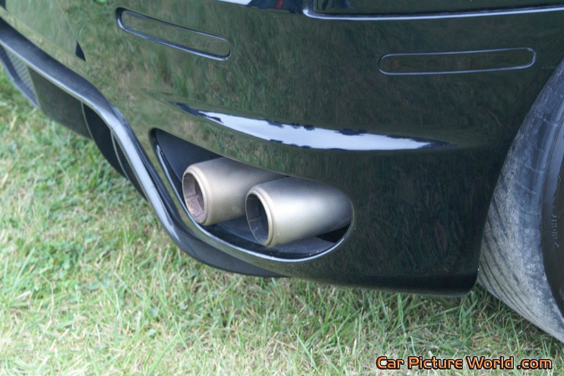Ferrari F430 Black Exhaust