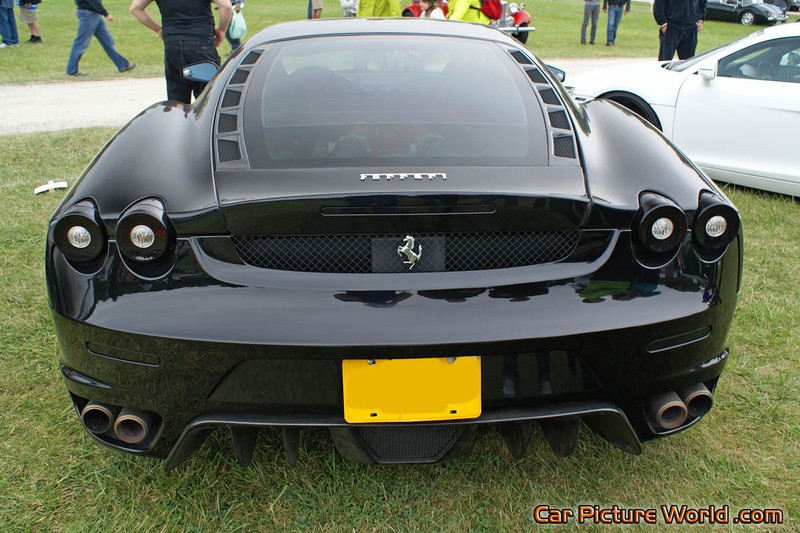 Ferrari F430 Black Rear