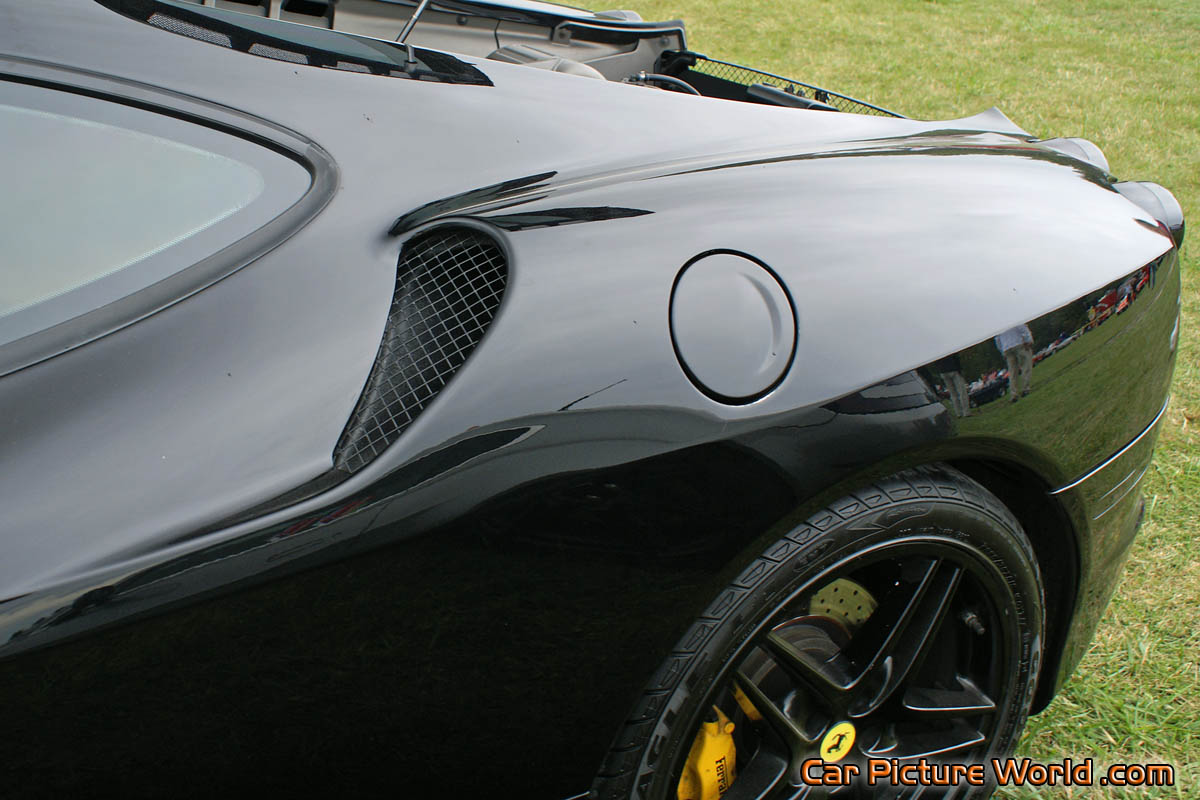Ferrari F430 Black Rear Fender Intake