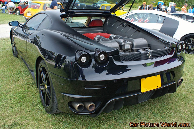 Ferrari F430 Black Rear Left
