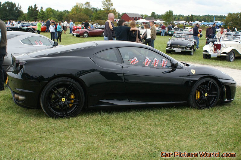 Ferrari F430 Black Right Side