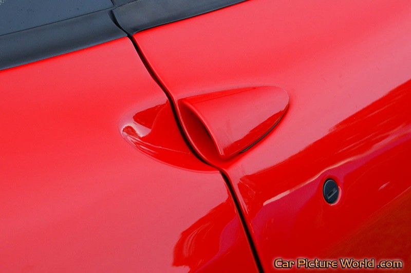 Red Ferrari F430 F1 Door Handle