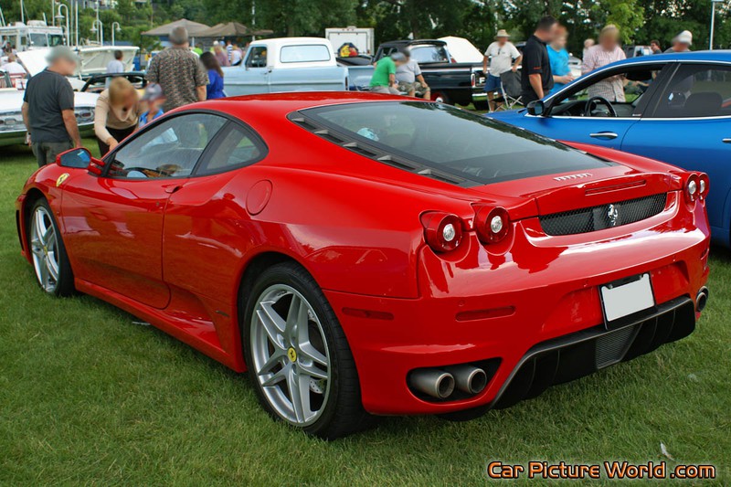 Red Ferrari F430 F1 Rear Left