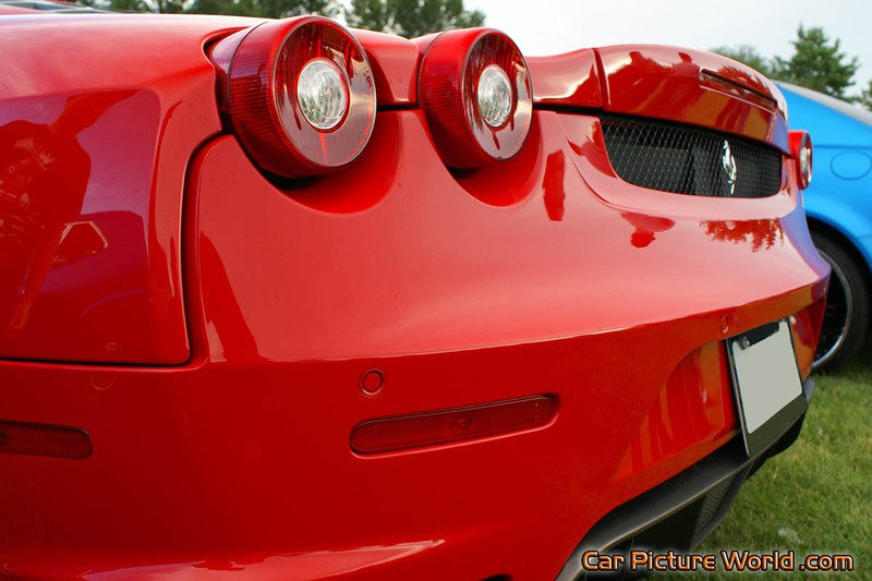 Red Ferrari F430 F1 Rear Panel