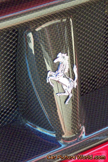 Ferrari Scuderia Rear Horse Emblem