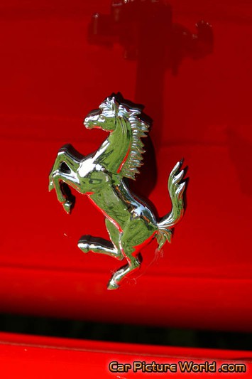 2013 Ferrari 458 Spider Front Horse Emblem