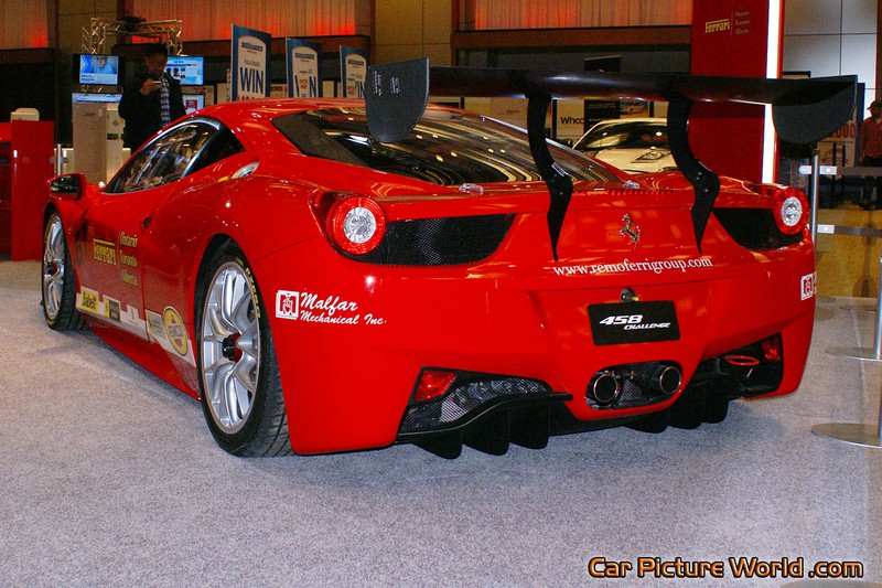 2014 458 Challenge Rear Left