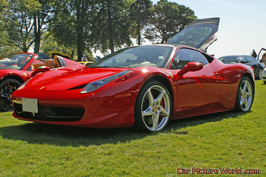 Picture of a Ferrari 458 Italia
