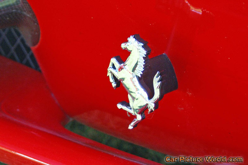 458 Spider Front Horse Emblem