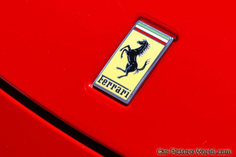 458 Spider Hood Emblem