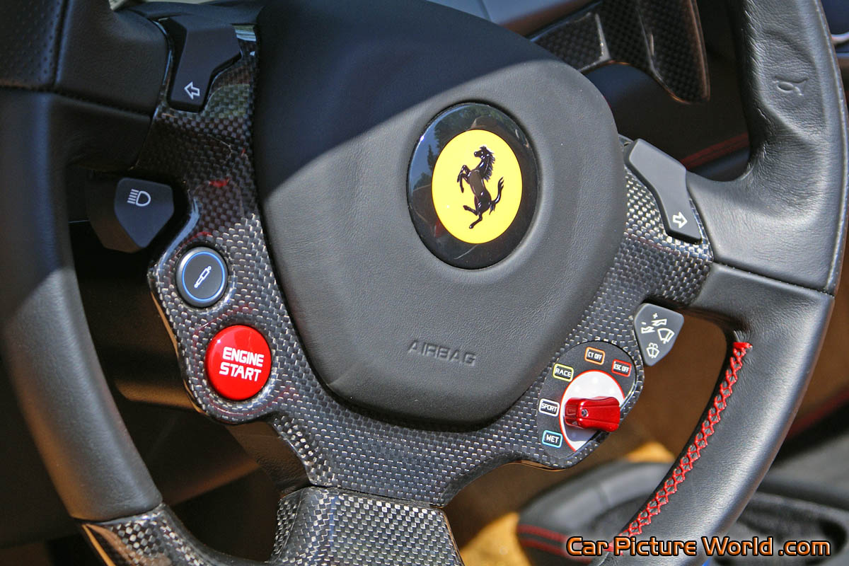 458 Spider Steering Wheel