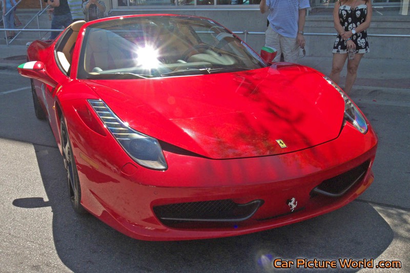 Ferrari 458 Spider Front