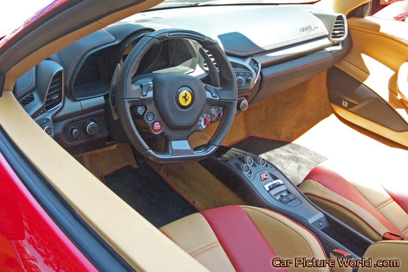 Ferrari 458 Spider Interior