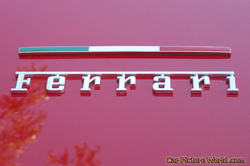 Ferrari 458 Spider Rear Emblem