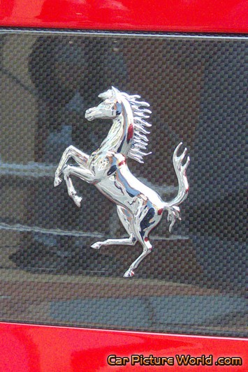 Ferrari 458 Spider Rear Horse Emblem
