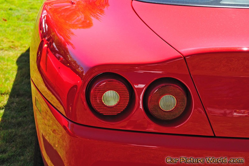 Red Ferrari 550 Tail Lights