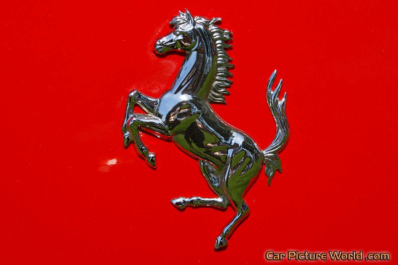 2002 575M Maranello Rear Horse Emblem