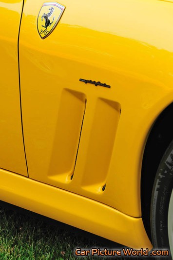2002 Ferrari 575M Fender Vents