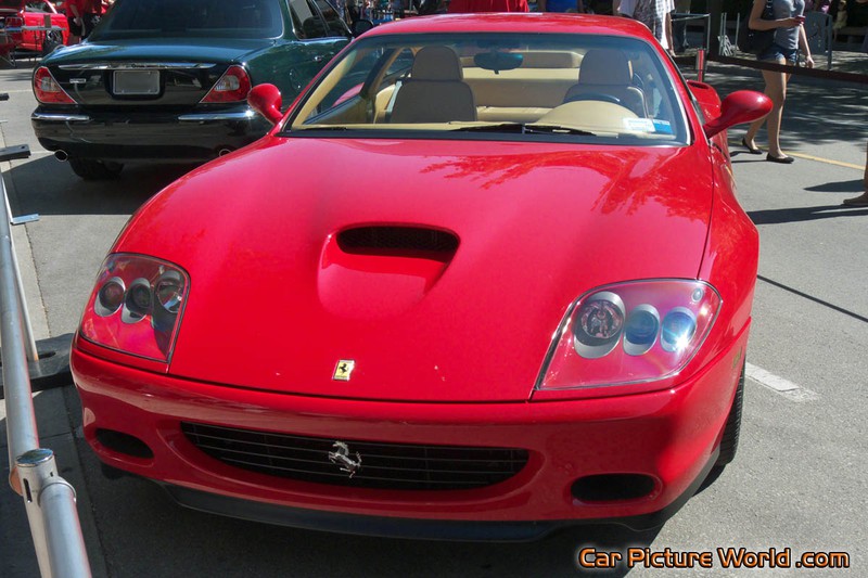 2002 Red Ferrari 575M Front