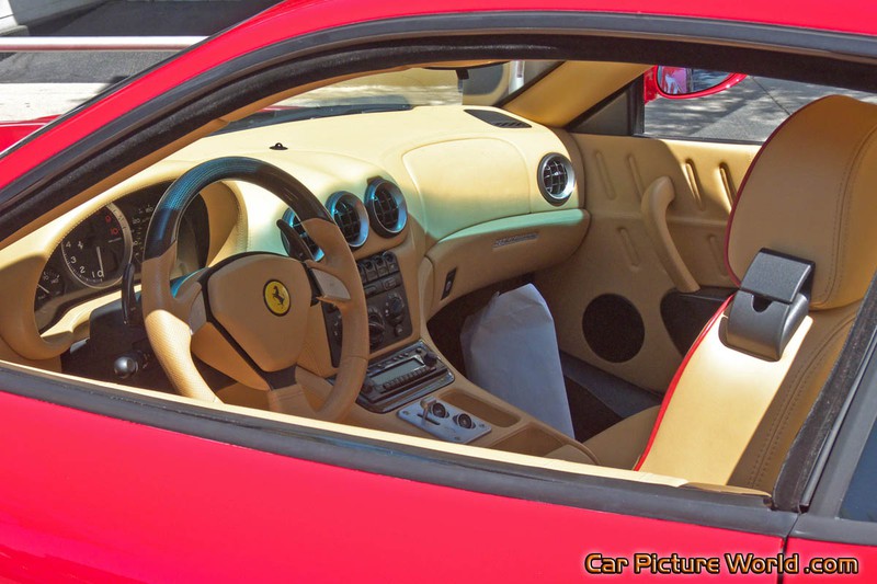2002 Red Ferrari 575M Interior