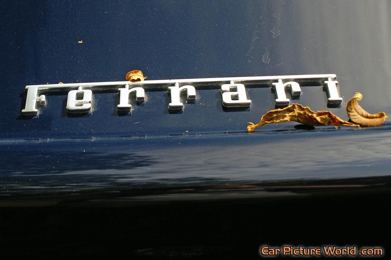 575M Maranello Blue Rear Insignia