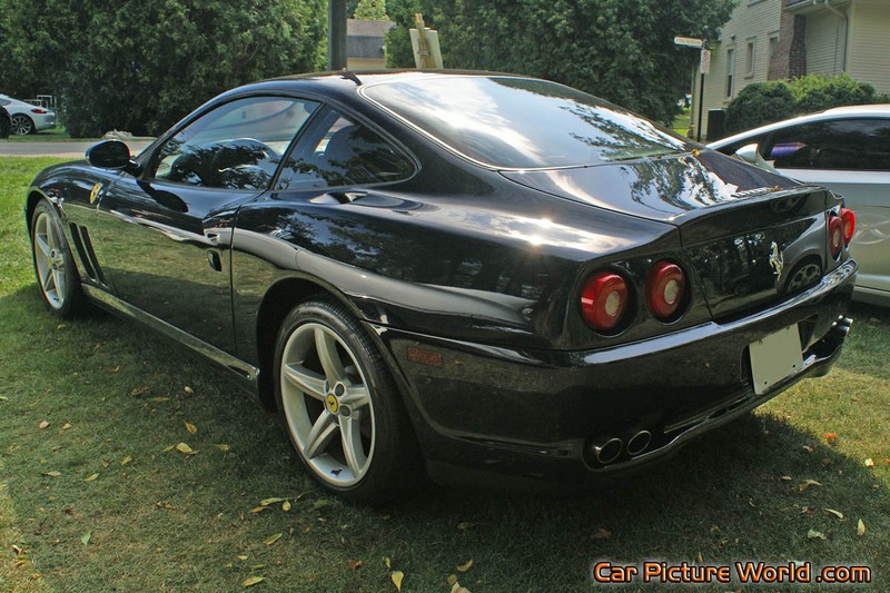 575M Maranello Blue Rear Left