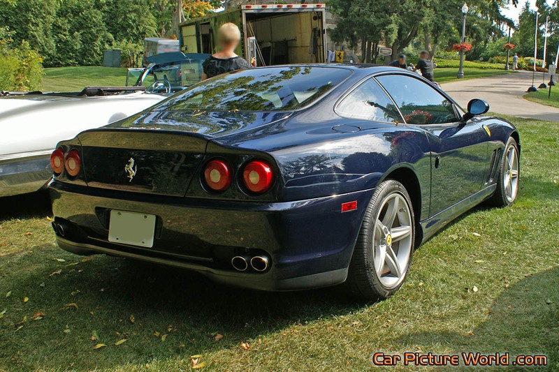 575M Maranello Blue Rear Right