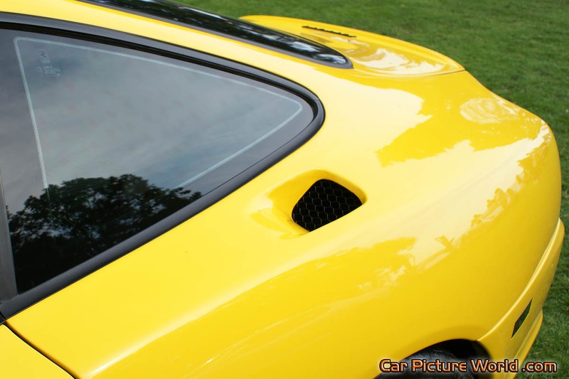 575M Maranello Yellow Rear Fender Intake