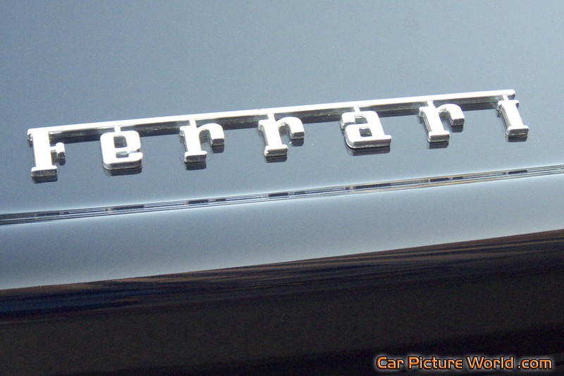 Ferrari 575M Maranello Rear Name Plate